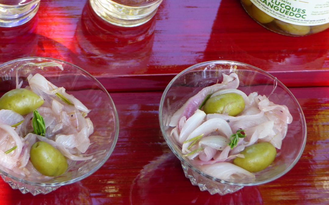 Recette Confit d’oignons aux olives AOP Lucques